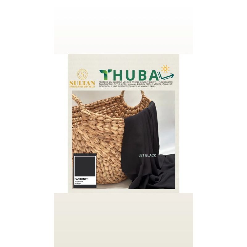 kain thuba uv sultan (harga per setengah meter)