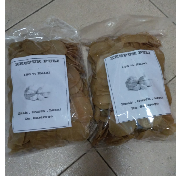 

KRUPUK PULI BAWANG MENTAH (MURAH)