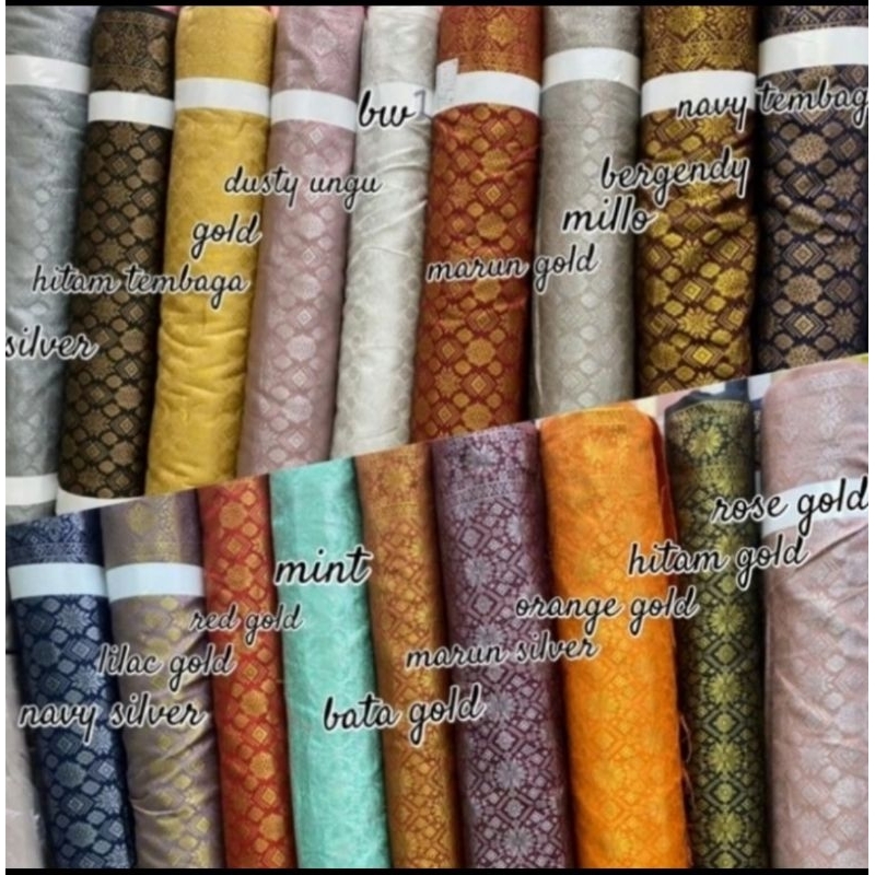 songket mesin meteran 50 cm