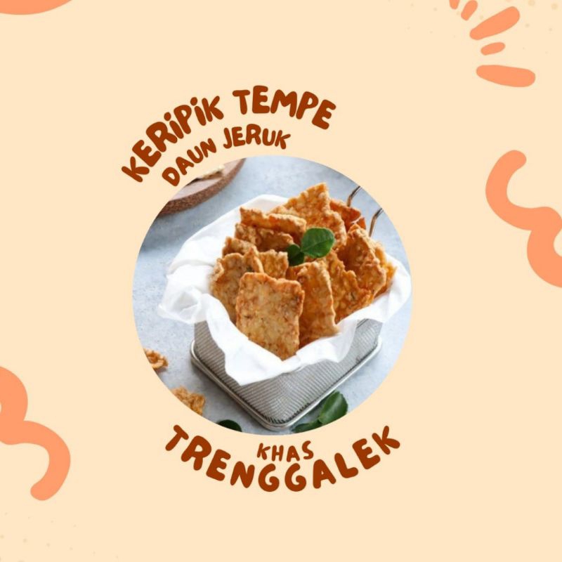 

tempe keripik daun jeruk khas trenggalek murah (kiloan)