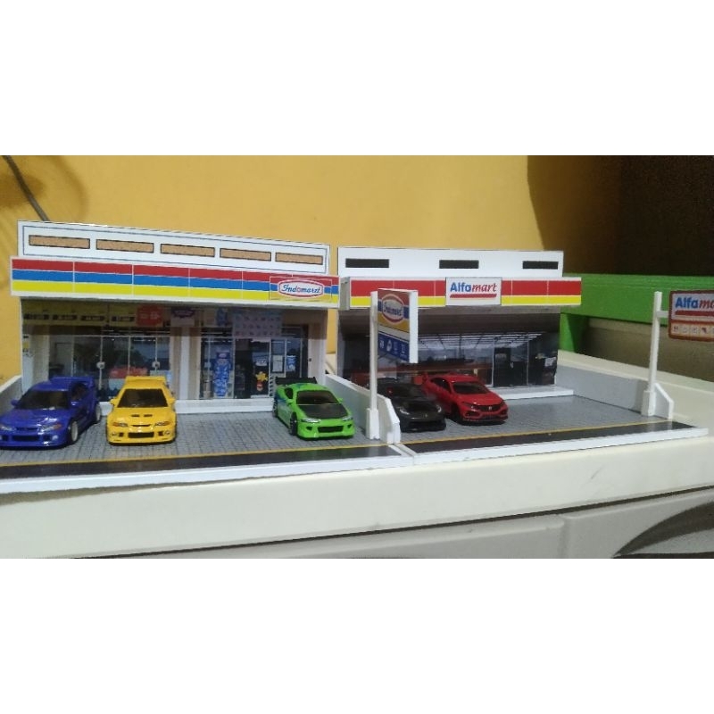 Diorama Alfamart/Indomaret/Superindo