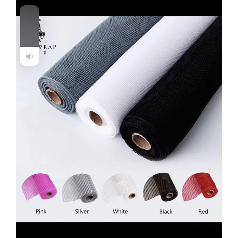 

KERTAS BUKET JARING / JARING POLYESTER TILE / FLOWERS BOUQUET ROLL