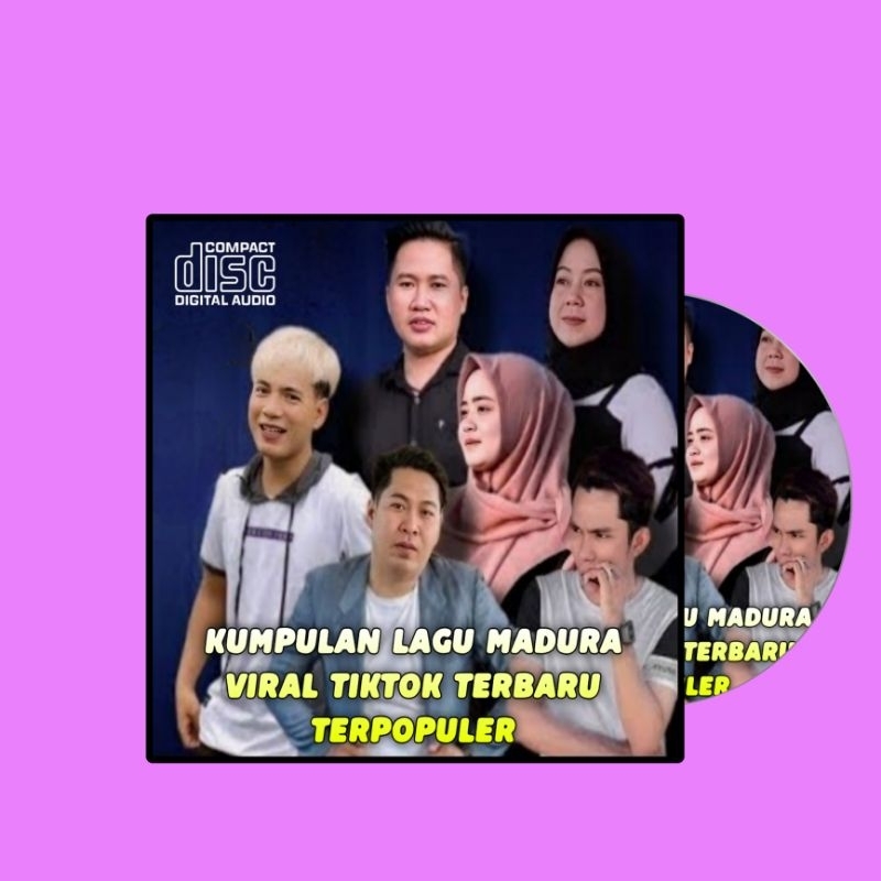 Kaset CD Lagu Madura Viral Tiktok - Kaset CD Lagu Pop Indonesia Terbaru - CD Lagu Madura Terpopuler