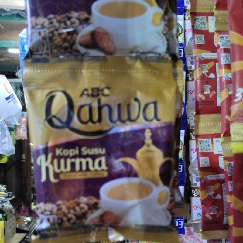 

KOPI ABC SUSU KURMA ( 1 RENCENG) ISI 10 PCS