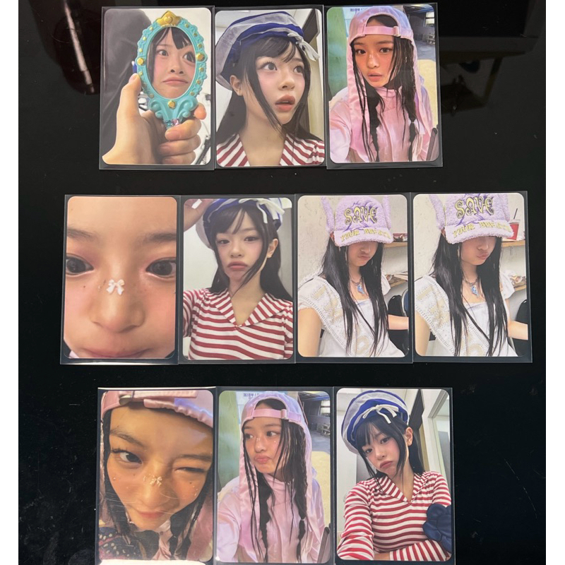 (READY STOCK) Photocard Hanni Season Greatings  SG25 NewJeans Hanzoom hanwink Hanni zoom wink mirror