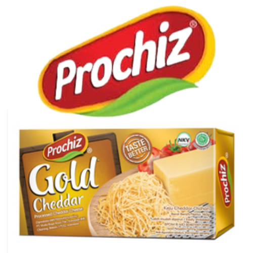 

Keju parut Prochiz Gold Cheddar Cheese 160 gr