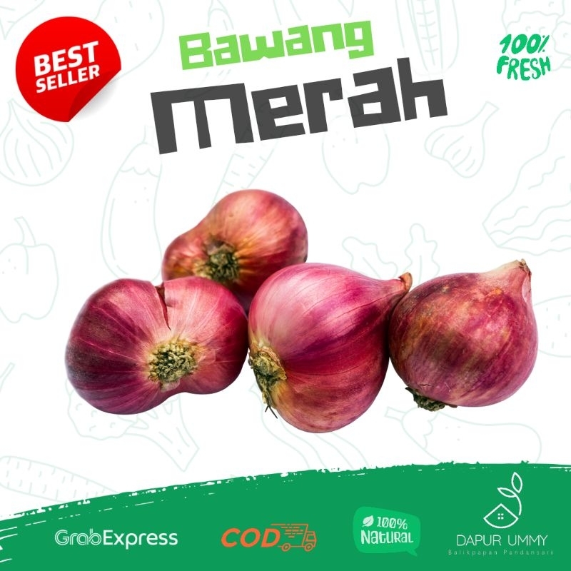 

BAWANG • Bawang Merah 250gr - 1kg [Naik]