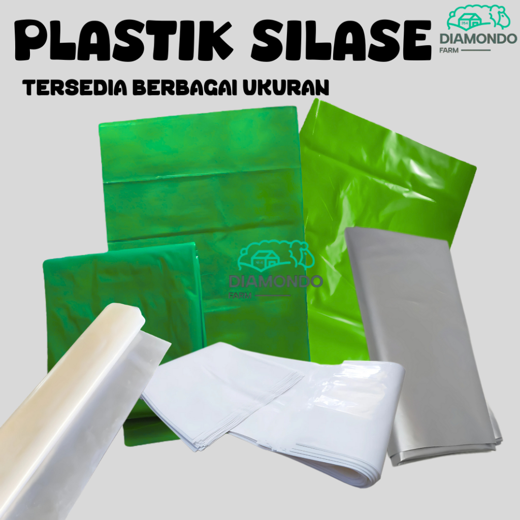PLASTIK SILASE FERMENTASI TEBAL TERSEDIA BERBAGAI UKURAN- Plastik Silase Fermentasi Pakan Ternak Pla