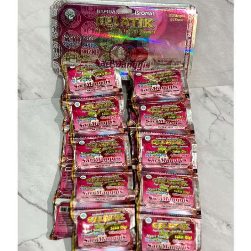 

GLATAIK SARI MANGIS 1 RENCENG 20 SCHT 100%ORIGIANAL