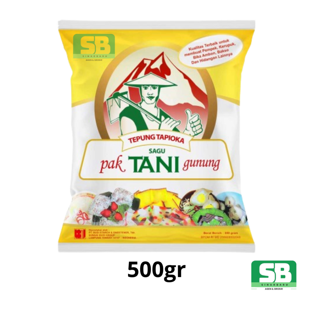 

Tepung Tapioka Pak Tani Gunung Kemasan 500 Gram