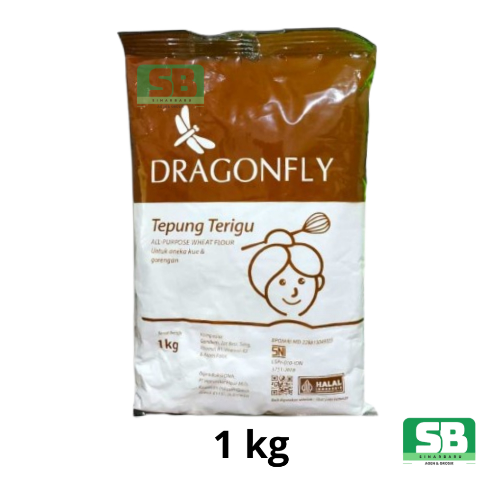 

Tepung Terigu Dragonfly 1kg