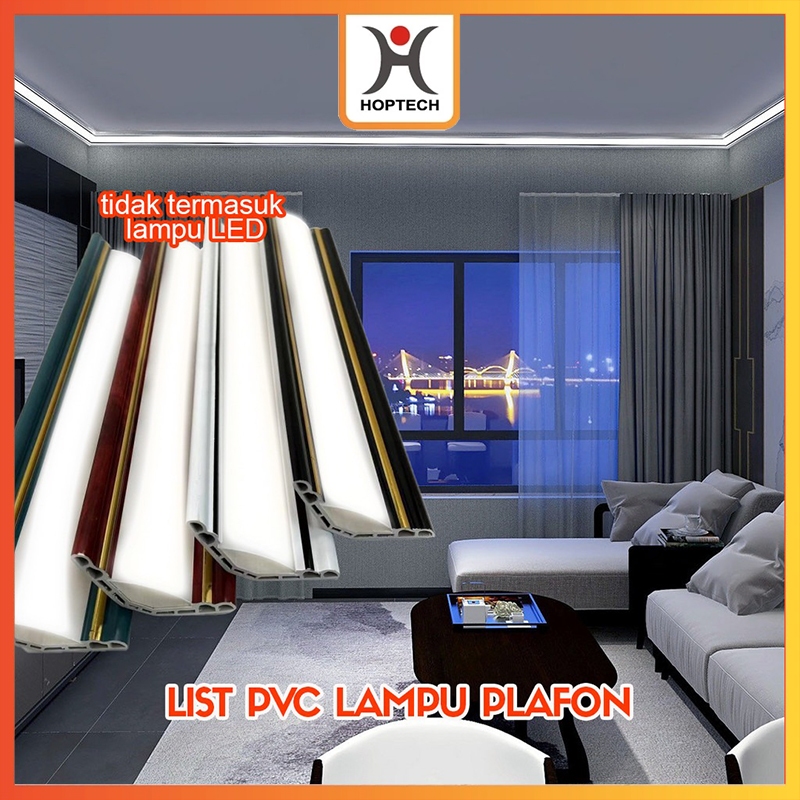 Hoptech - List Lampu Plafon PVC / List Lampu LED Termurah