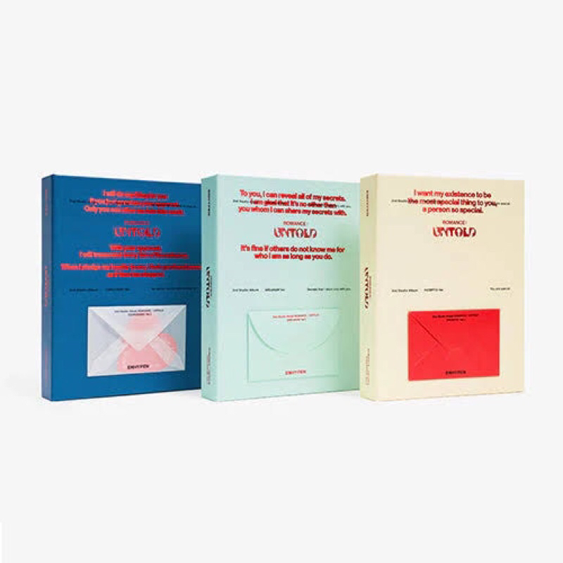 READY STOCK OFFICIAL ENHYPEN ROMANCE UNTOLD SIGNED EXCLUSIVE