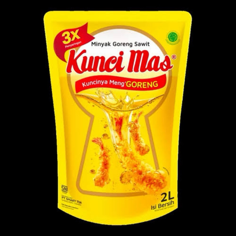 

MINYAK GORENG KUNCI MAS 900ML / 2 LITER