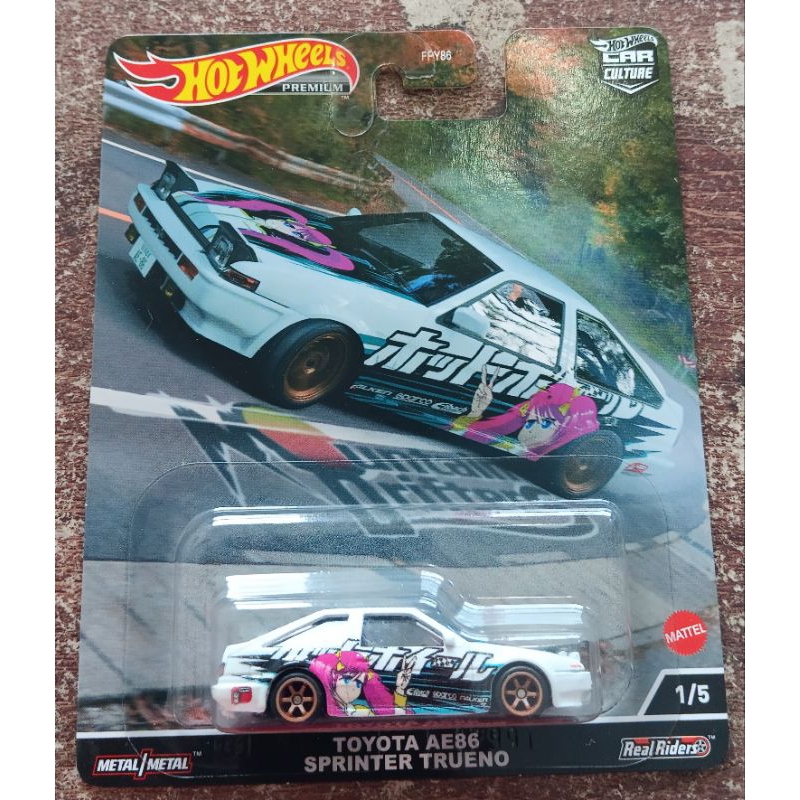 Hotwheels Toyota AE86 Sprinter Trueno