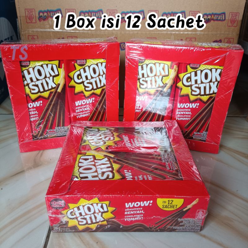 

Choki Stix 1 Box isi 12 Bungkus
