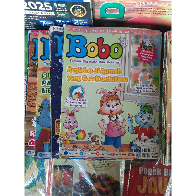 Majalah BOBO Majalah Anak Tahun 2018 keatas - Bekas Original