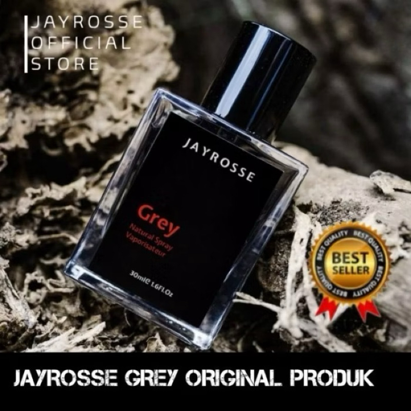 Parfum Jayrosse Grey | Parfum Pria | Parfum Jayrosee Grey Red 30ml - Luke