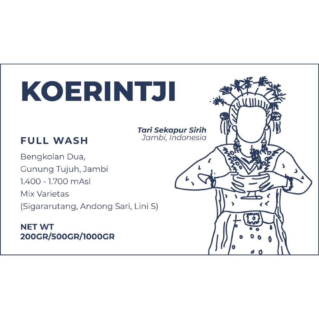 

KOPI ARABIKA KOERINTJI 500GR