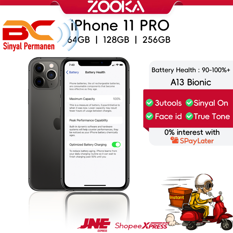 BC IP 11 PRO 64GB/256GB SECOND imei terdaftar bea cukai Fullset Mulus IMEI Terdaftar
