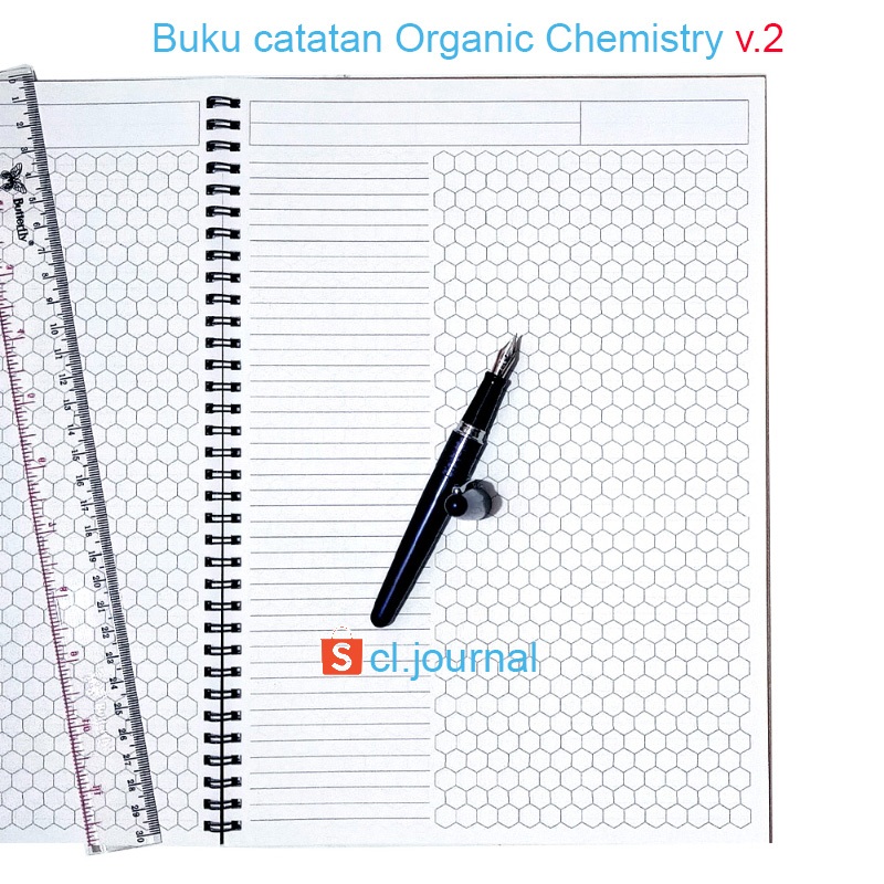 

A4 Notebook Organic Chemistry v.2 - Buku Catatan Kimia
