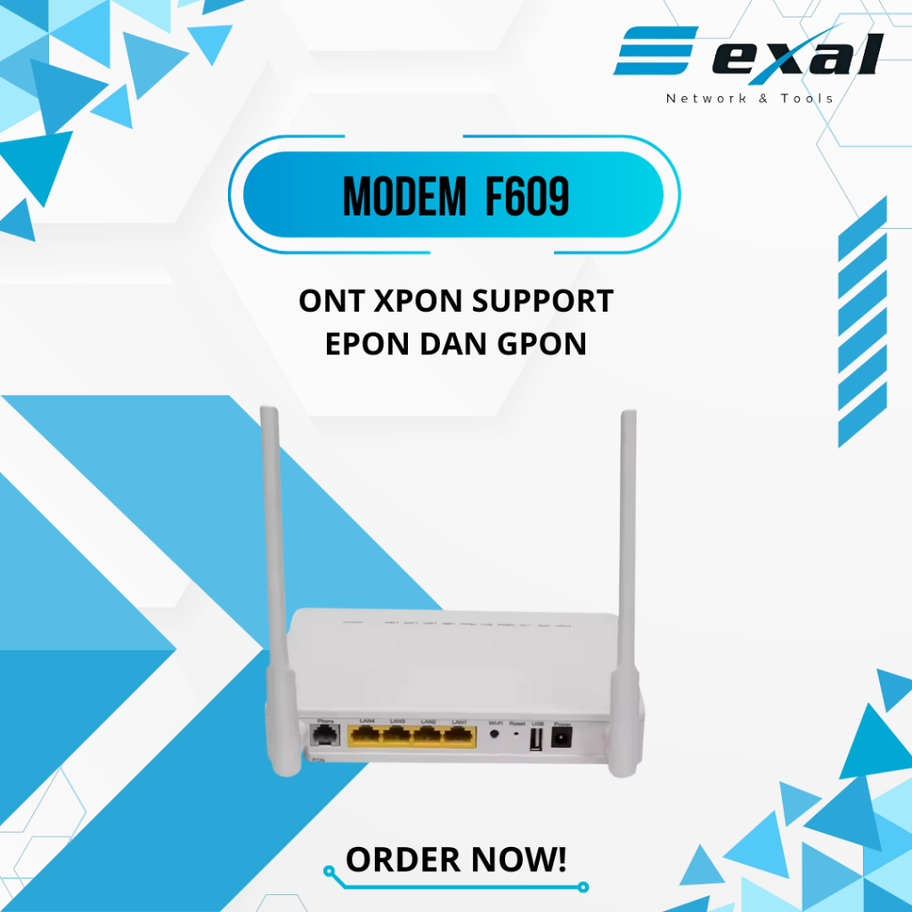 NEW F609 XPON ONU ONT