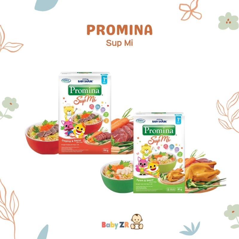 

Promina Sup Mi Ayam & Sayur / Daging & Sayur 81gr