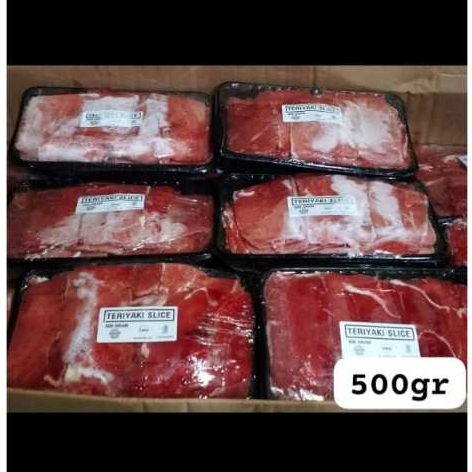 

daging teriyaki slice 500 gr