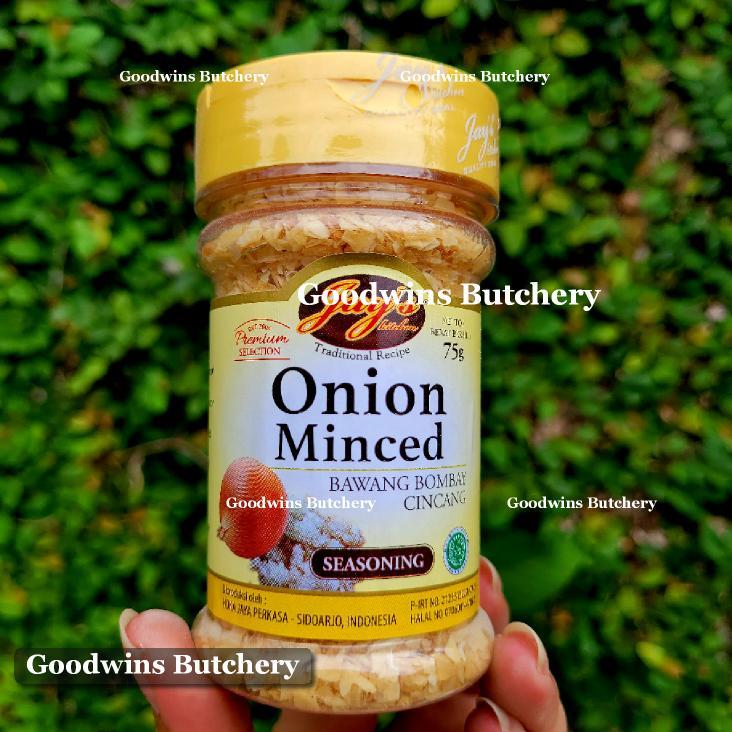 

Jay's ONION MINCED FLAKES bawang bombai cincang goreng Jays 75g