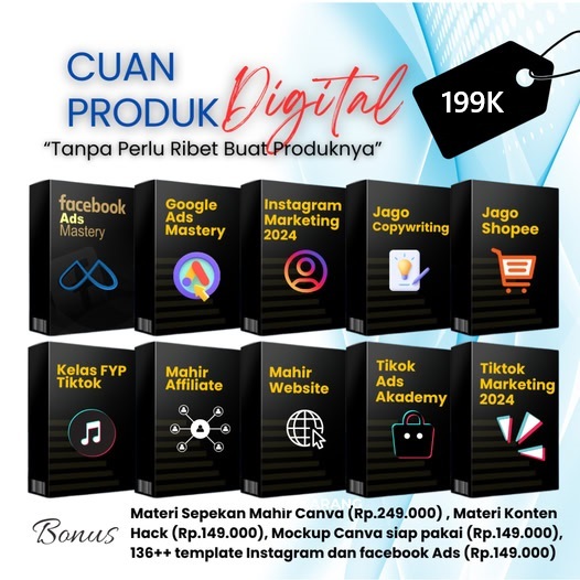 Video 10 Skill Digimers Digimedia - Panduan Video Lengkap FYP Tiktok, Google Ads, Facebook Ads, Inst