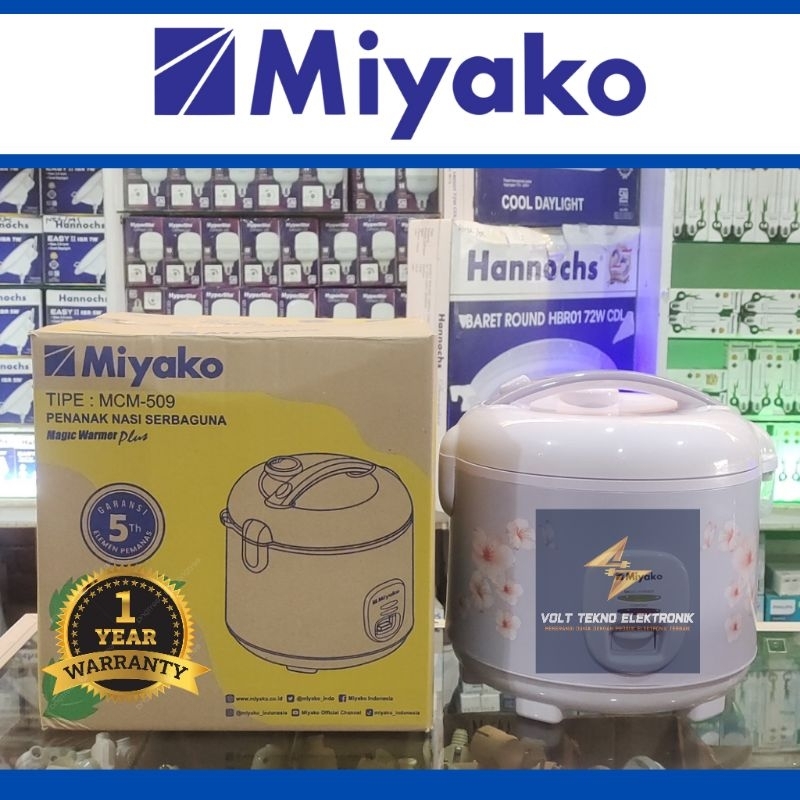 Magic Com Miyako 1,8 Liter MCM-509 / Penanak Nasi Miyako MCM 509