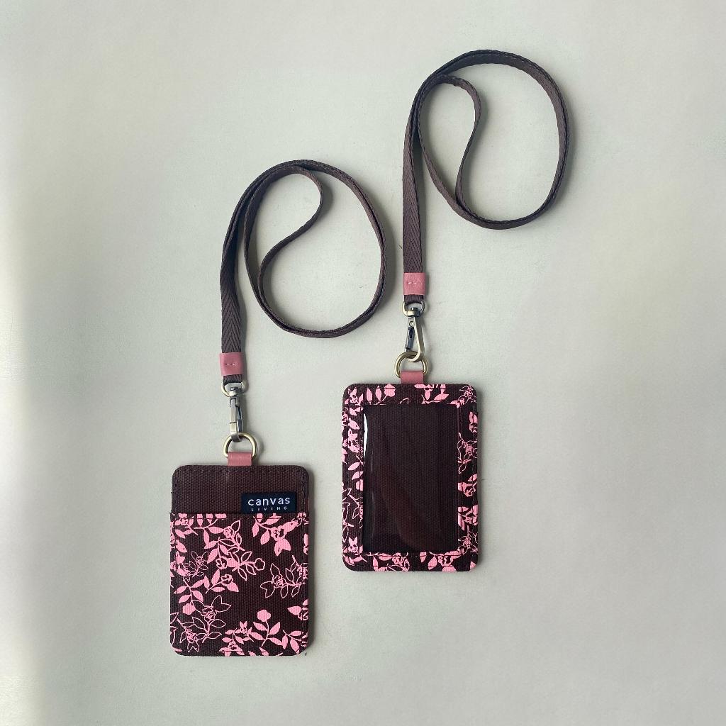 

ID Lanyard Leaf Pink Canvas Living