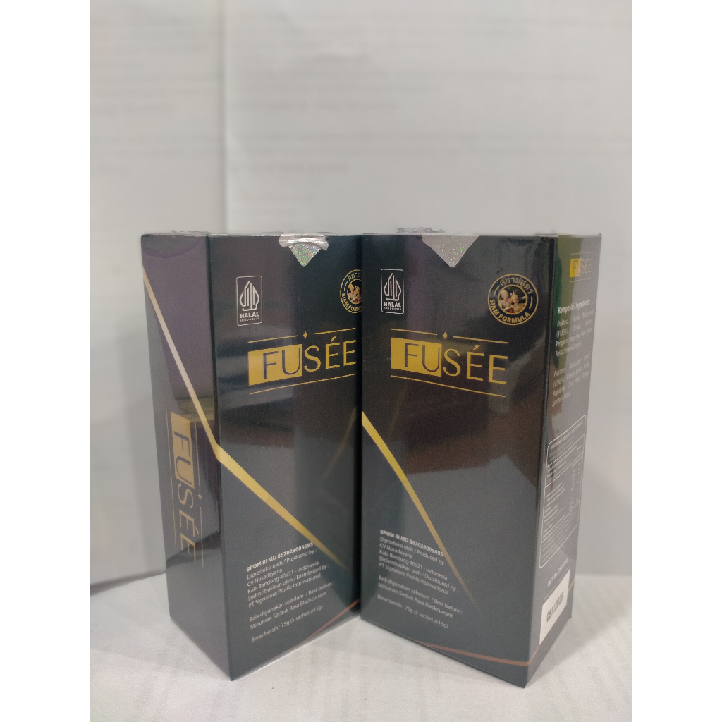 FUSEE Herbal Drink With Siam Formula 1box isi 5 sachet