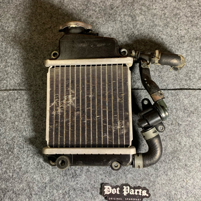 Radiator VARIO 110 KARBU Set Thermostat Original Copotan Honda VARIO