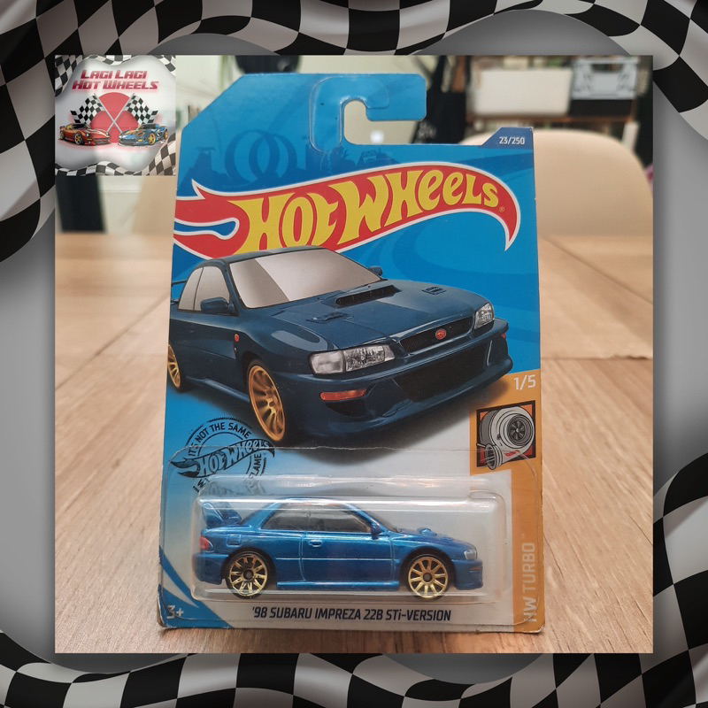 Hot Wheels 98 Subaru Impreza 22B STi