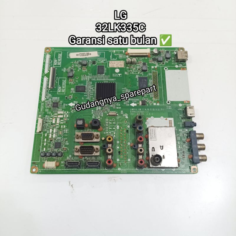Mb LG 32LK335C 32LK335C-TB mainboard mobo modul mesin tv motherboard