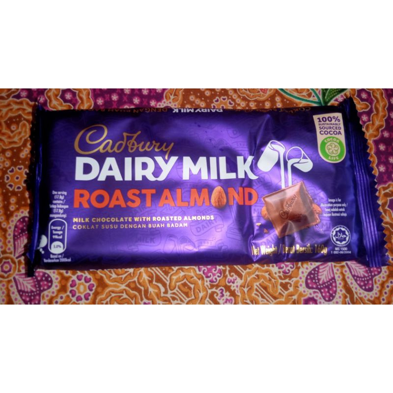 

DAIRY MILK CADBURRY ALMOND