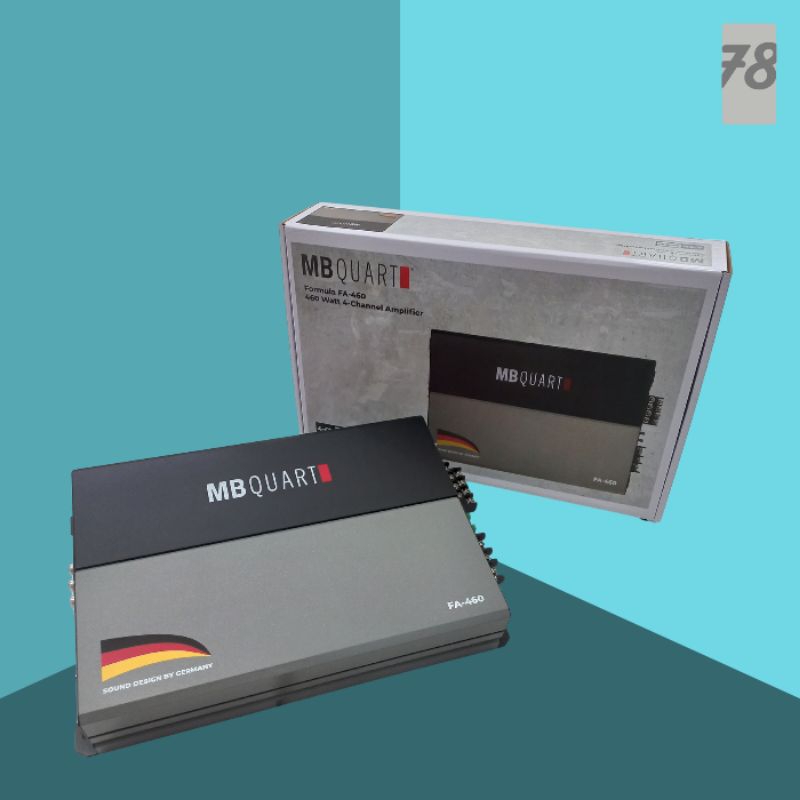 Power Amplifier Mobil 4ch 460W MB Quart Formula FA-460