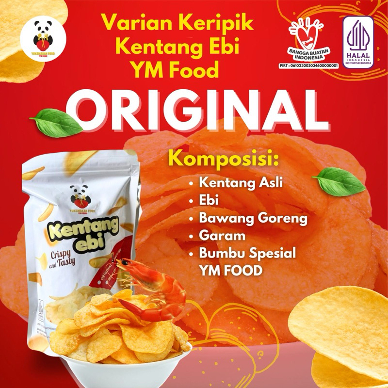 

Keripik Kentang Ebi (135 Gram)