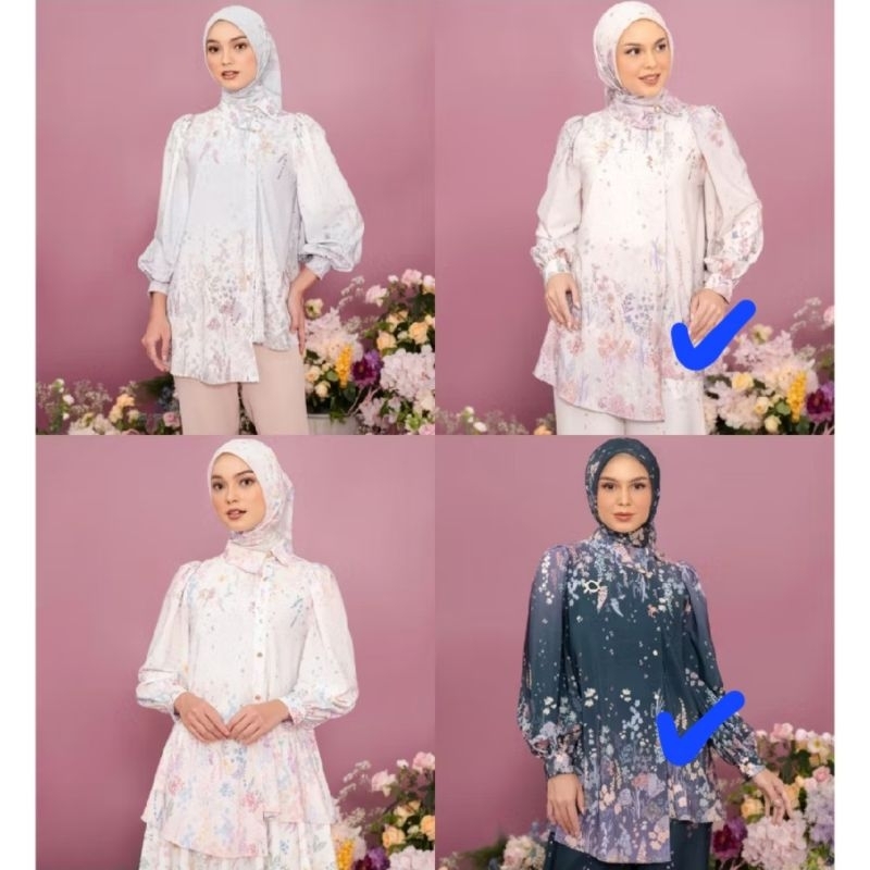 NEW Klamby Blouse GARDENIA