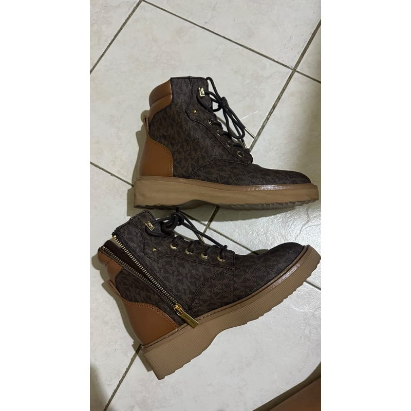 original MK sepatu boots preloved