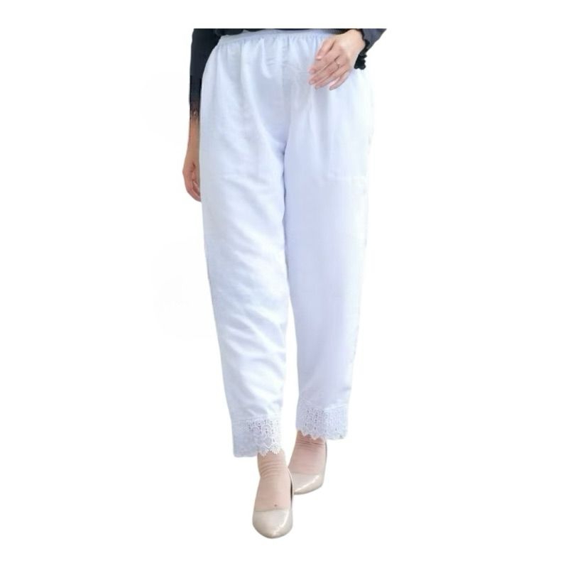 Celana katun renda umroh