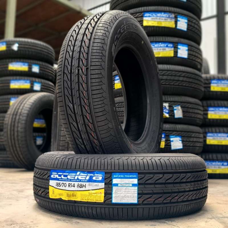 BAN STANDAR APV AVANZA XENIA UKURAN 185 70 R14 MERK ACCELERA ECO PLUSH