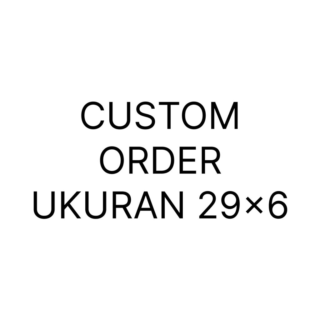 

CUSTOM ORDER 29X6