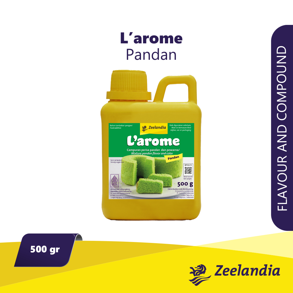 

Zeelandia L'Arome Pandan Pasta 500 Gr