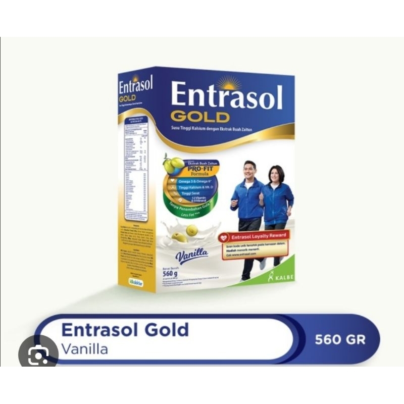 entrasol gold 580 g / susu entrasol gold 560 gr