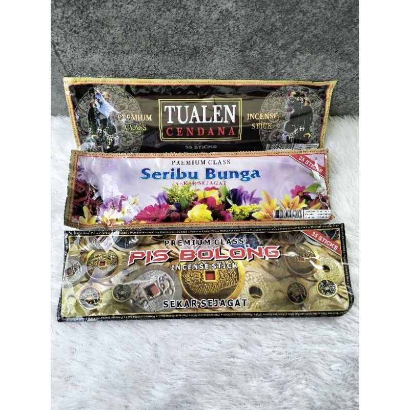 DUPA HIO TUALEN, PIS BOLONG, SERIBU BUNGA harga per sachet isi 35 stick