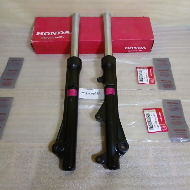 Paket As Shock Tabung Depan Honda Beat Pop, Deluxe, Street, Genio