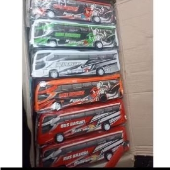(bisa cod?) promo mainan anak cowo bus basuri besar banyak warna real pik