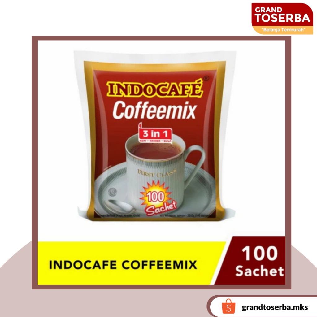 

INDOCAFE COFFEEMIX (100 SACHET /1 BAG)